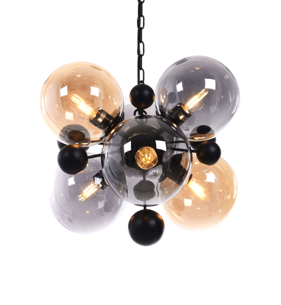 Подвесная люстра Afrodis LDP 1138-6 AMB+GY