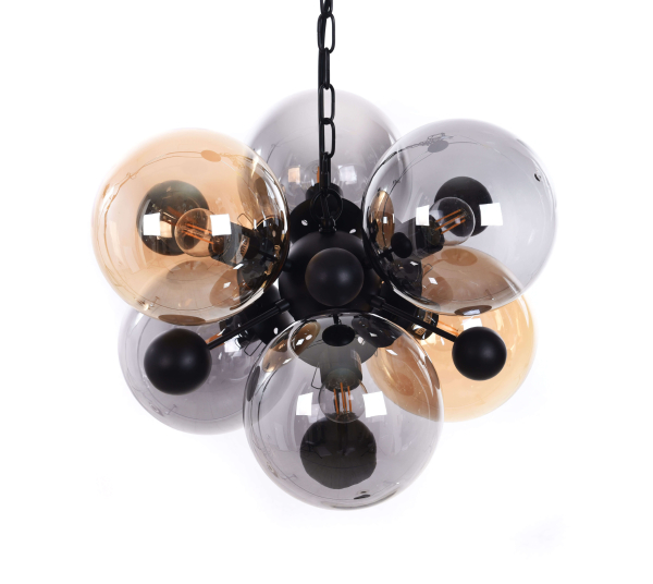 Подвесная люстра Afrodis LDP 1138-6 AMB+GY