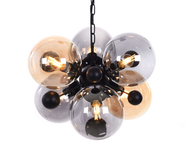 Подвесная люстра Afrodis LDP 1138-6 AMB+GY