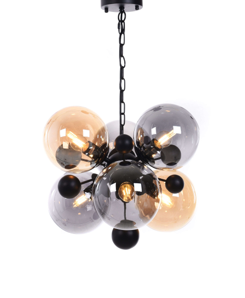 Подвесная люстра Afrodis LDP 1138-6 AMB+GY