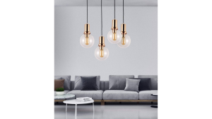 Светильник подвесной Dorito LDP 1212-150 TR+GD