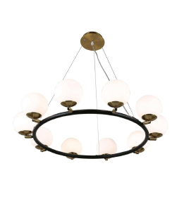 Подвесная люстра Modica LDP 6032-10 BK+MD
