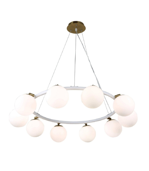 Подвесная люстра Modica LDP 6032-10 WT+MD