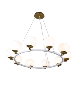 Подвесная люстра Modica LDP 6032-10 WT+MD