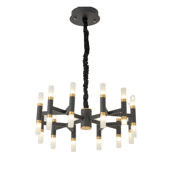 Подвесная люстра Richmond LDP 6035-24 BK+GD