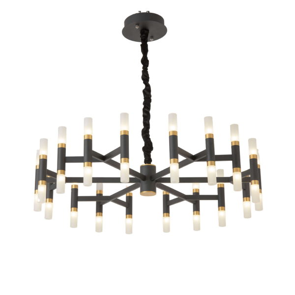 Подвесная люстра Richmond LDP 6035-36 BK+GD