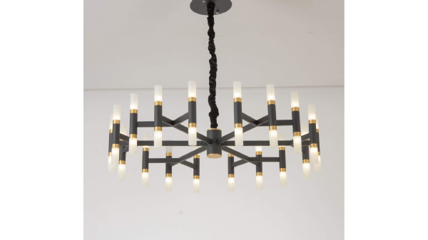 Подвесная люстра Richmond LDP 6035-36 BK+GD