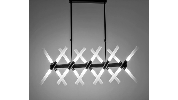 Люстра на штанге Alford LDP 6036-20 BK