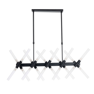 Люстра на штанге Alford LDP 6036-20 BK