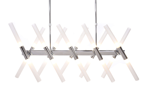 Люстра на штанге Alford LDP 6036-20 CHR