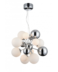 Подвесная люстра Galaksida LDP 8565-10/16 CHR+GY