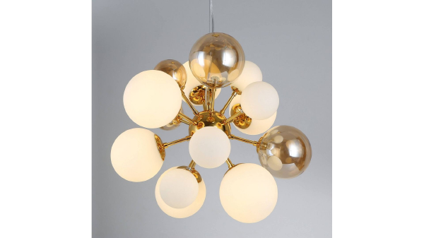 Подвесная люстра Galaksida LDP 8565-10/16 GD+TEA