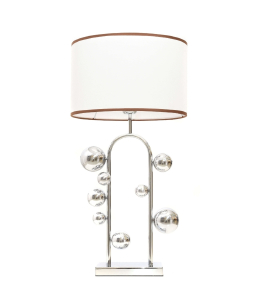 Настольная лампа Fabi LDT 5528 CHR+WT