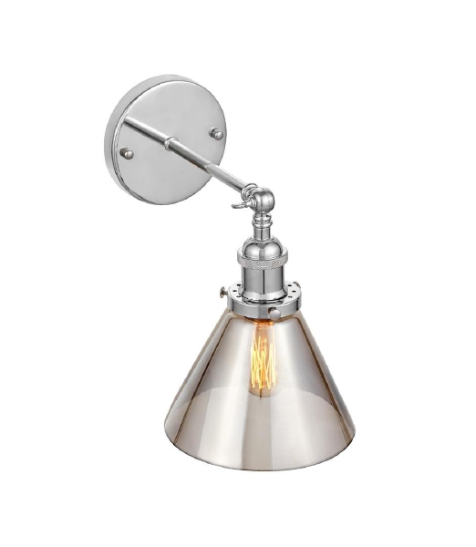 Настенное бра Nubi LDW 6801-1 CHR+GY
