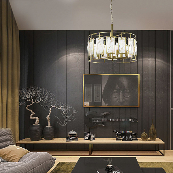 Подвесная люстра Barumini LH3046/6P-CO