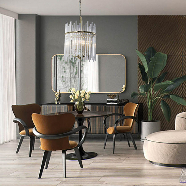 Подвесная люстра Alte LH3061/4P-CO-CL