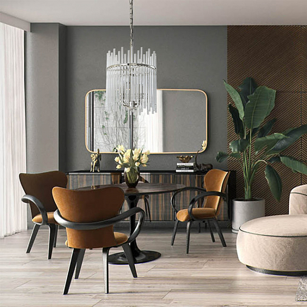 Подвесная люстра Alte LH3061/4P-NL-CL