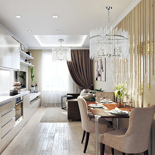 Подвесная люстра Alte LH3061/6P-NL-CL