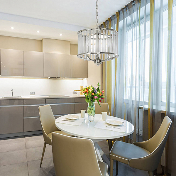 Подвесная люстра Lenora LH3062/3P-NL-CL