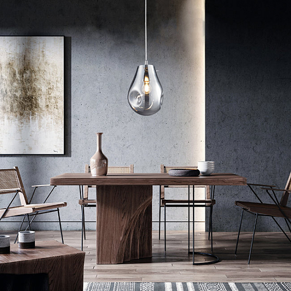 Светильник подвесной Nertus LH4111/1P-CR-SL