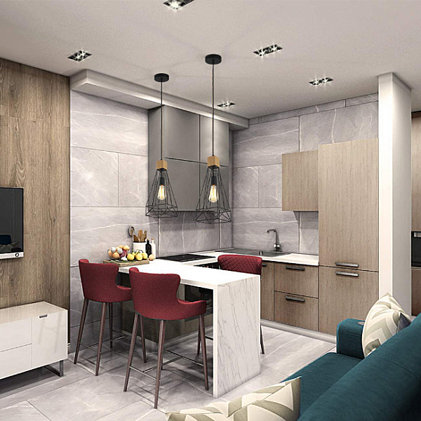 Светильник подвесной Karru LH4117/1P-BK