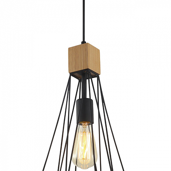 Светильник подвесной Karru LH4117/1P-BK