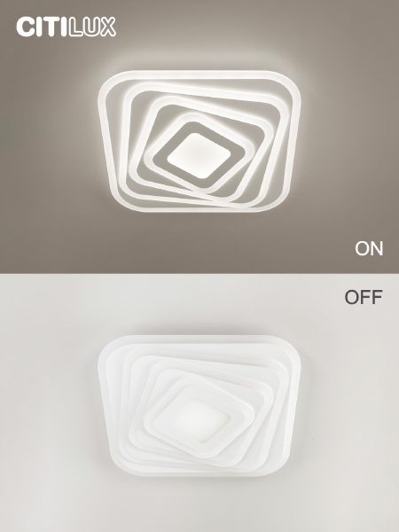 Потолочная люстра Триест Смарт CL737A44E