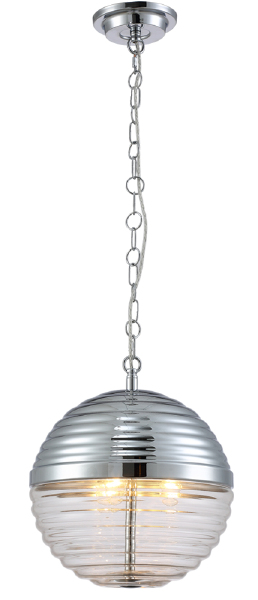 Светильник подвесной Alberto ALBERTO SP3 CHROME/TRANSPARENTE