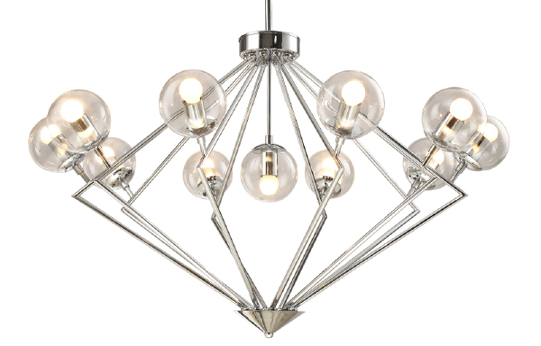 Подвесная люстра Fabricio FABRICIO SP11 CHROME/TRANSPARENTE