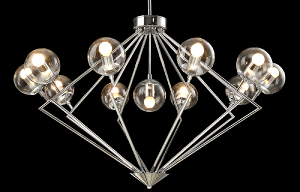 Подвесная люстра Fabricio FABRICIO SP11 CHROME/TRANSPARENTE