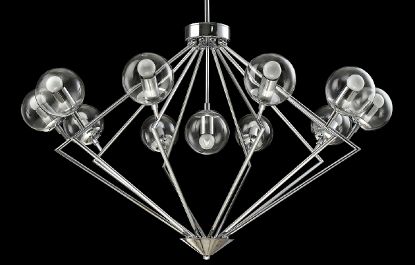 Подвесная люстра Fabricio FABRICIO SP11 CHROME/TRANSPARENTE