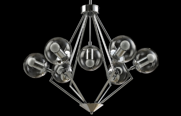 Потолочная люстра Fabricio FABRICIO SP7 CHROME/TRANSPARENTE