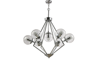 Потолочная люстра Fabricio FABRICIO SP7 CHROME/TRANSPARENTE