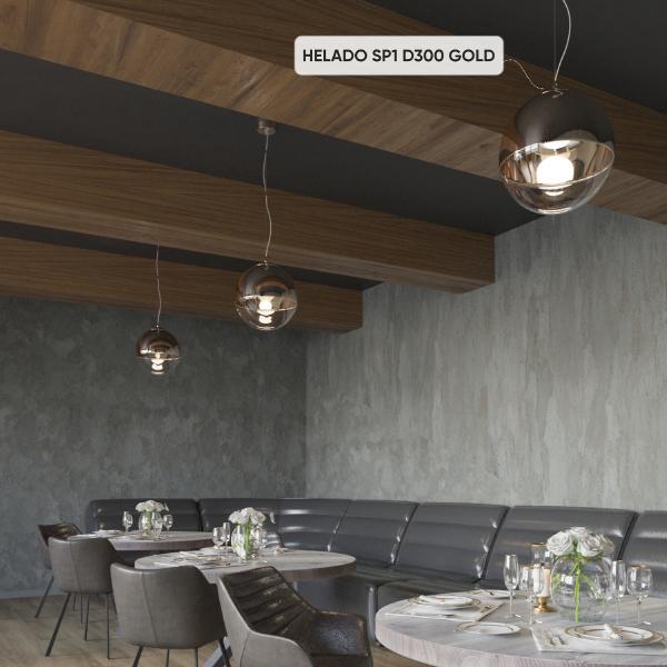 Светильник подвесной Helado HELADO SP1 D300 GOLD