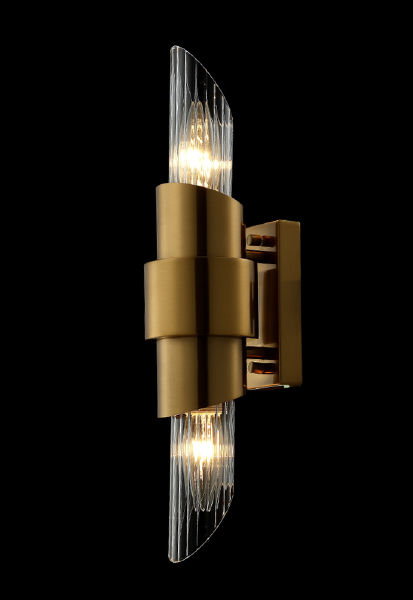 Настенное бра Justo JUSTO AP2 BRASS