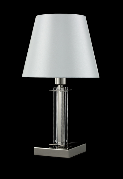 Настольная лампа Nicolas NICOLAS LG1 NICKEL/WHITE