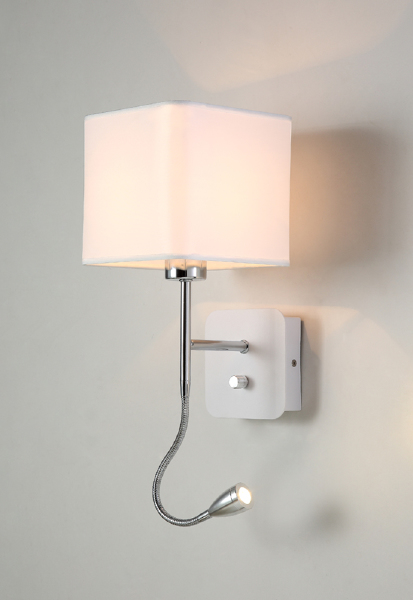 Настенное бра Paco PACO AP2 CHROME/WHITE