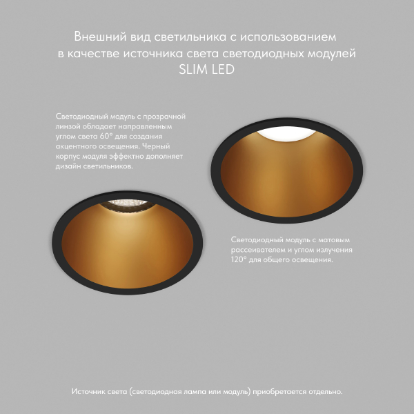 Встраиваемый светильник Dk3026 DK3026-BG