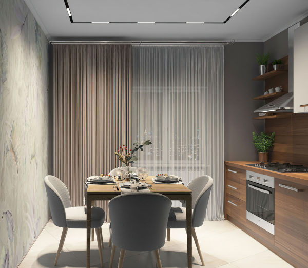 Трековый светильник Smart Linear DK8003-BK