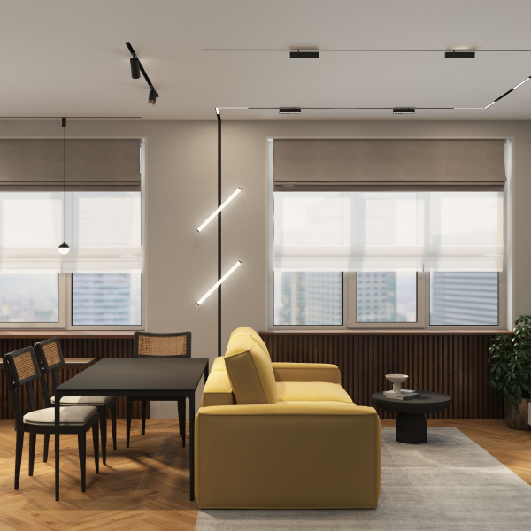 Трековый светильник Smart Linear DK8004-BK