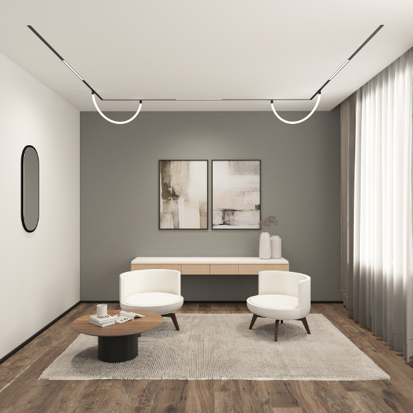 Трековый светильник Smart Linear DK8005-BK