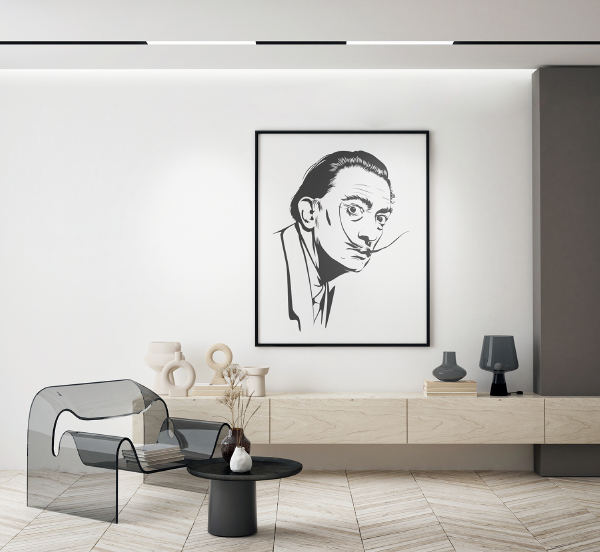 Трековый светильник Smart Linear DK8005-BK