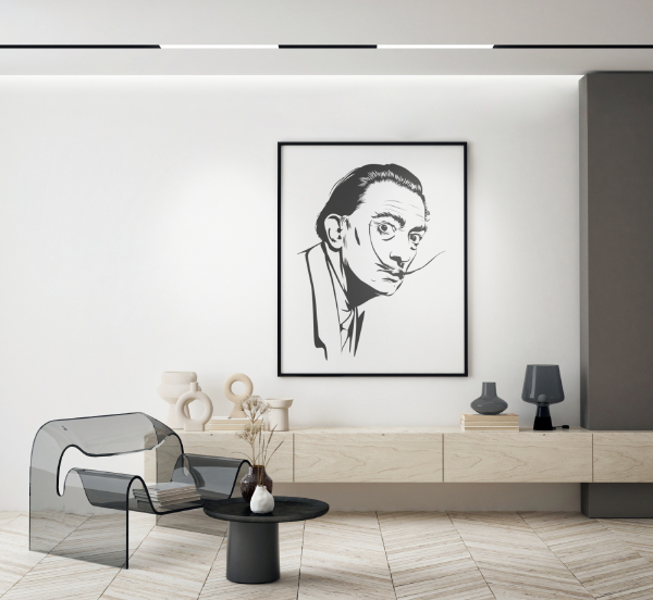 Трековый светильник Smart Linear DK8005-BK