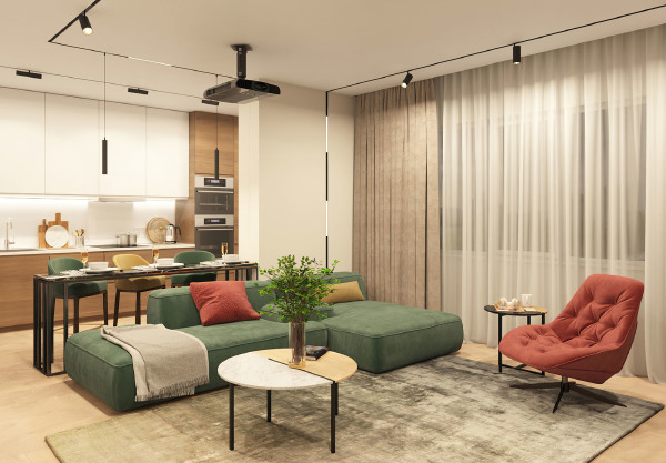 Трековый светильник Smart Grill DK8006-BK