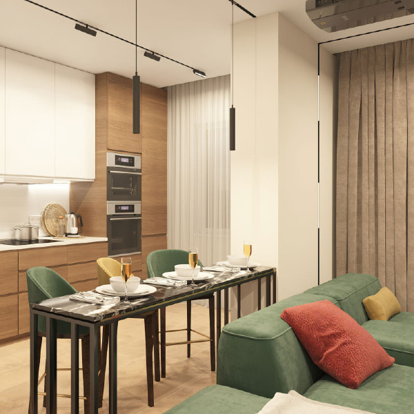 Трековый светильник Smart Grill DK8006-BK