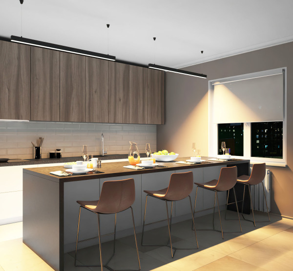 Светильник подвесной Dk9000 DK9123-BK