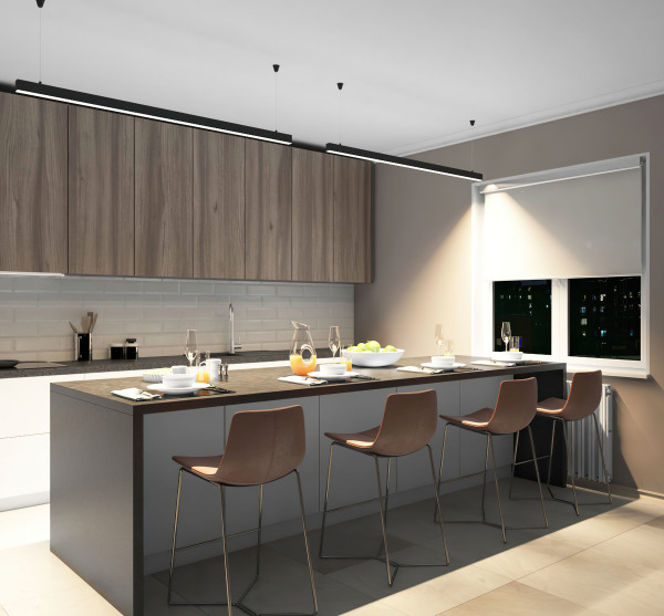 Светильник подвесной Dk9000 DK9154-BK