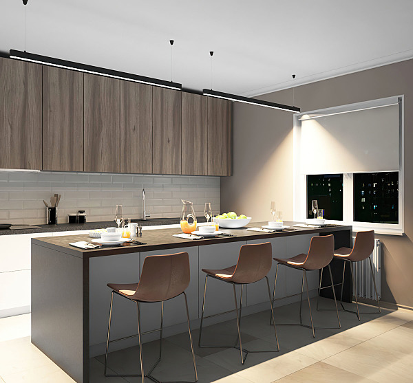 Светильник подвесной Dk9000 DK9154-BK