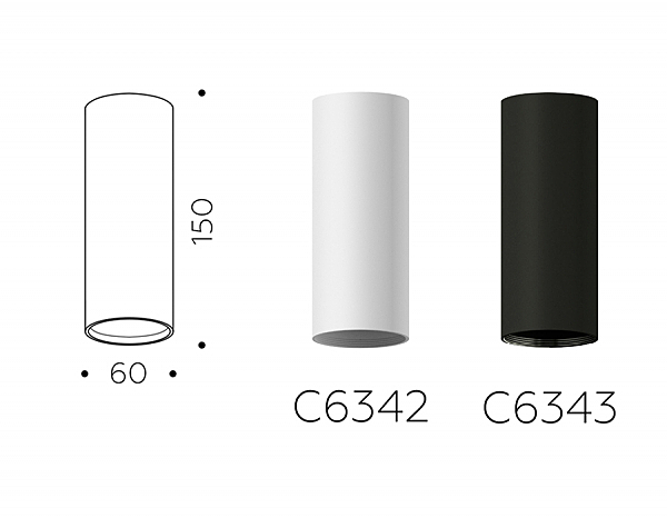 Накладной светильник DIY Spot C6355