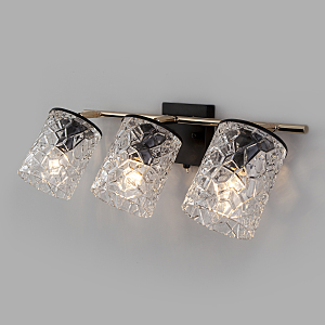 Светильник спот Jackice 20095/3 черный/золото